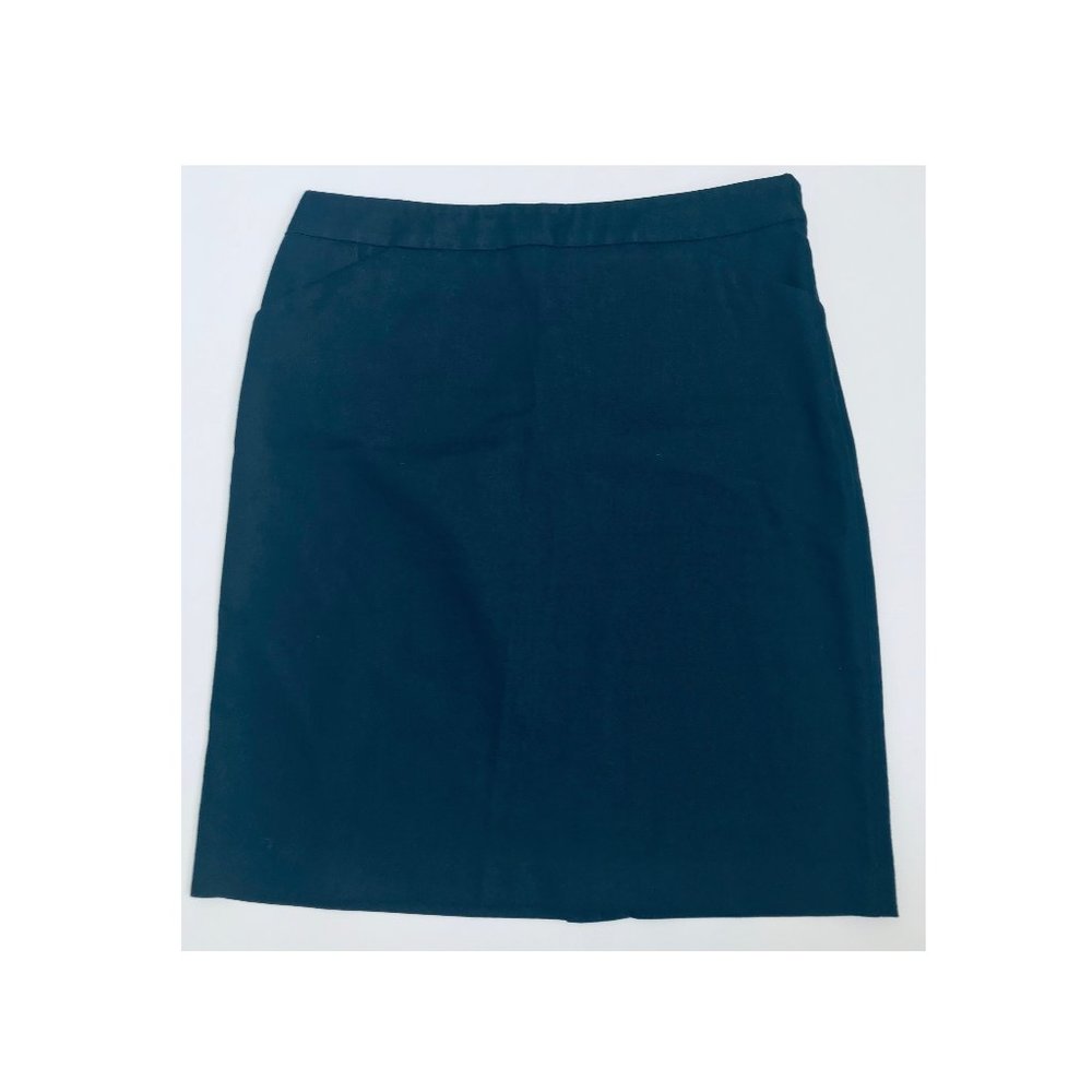 New York&Company Stretch navy pencil skirt Size 0